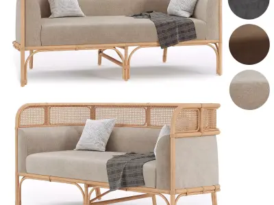 Camlik sofa 3D model