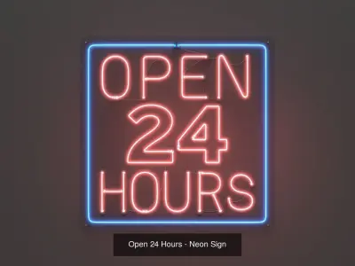 Lettering Pack 2 - Neon Signs