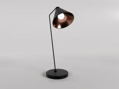 Desk lamp Low-poly 3D model get
