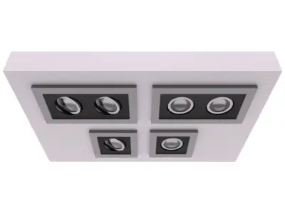 Pendant lights - Black Spider 3D model