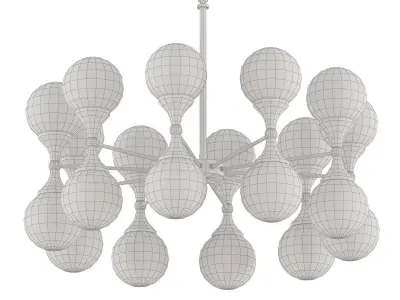 Tairon tarron chandelier 3D model