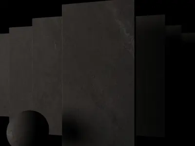 Stone Set Tierra Black 60x120 Set 3 Texture