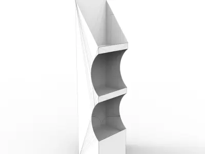 Point of Sale Cardboard Display Stand Texture