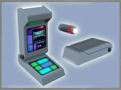 Medical Tricorder Lower Decks 3D print model