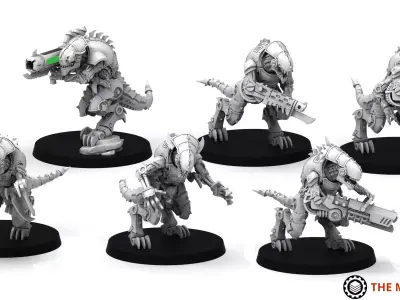 Iron Hive - Warriors MK2 3D print model