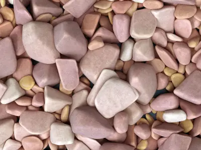 Stone splinter kit n5 3D model