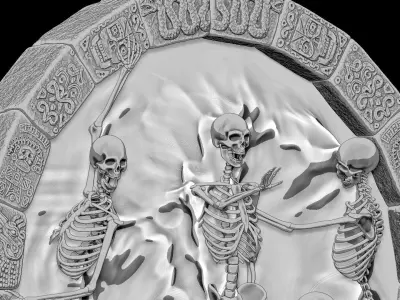 Death portal 3D model