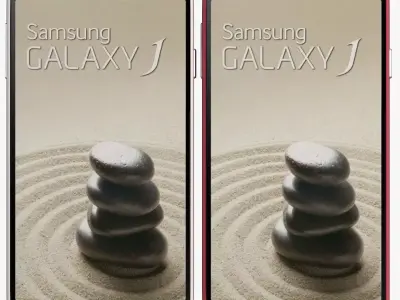 Samsung Galaxy J all color 3D model