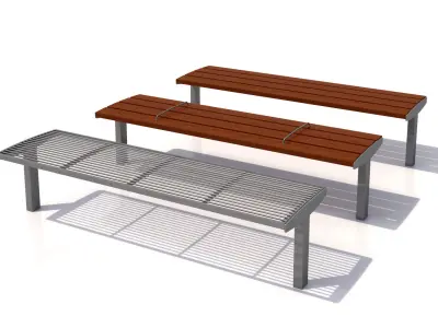 MMCite Vera Solo Benches 3D model