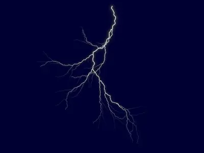 Realistic Lightnings Bundle 06 - 10 pack CA