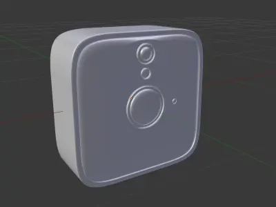 Smart door bell 3D model