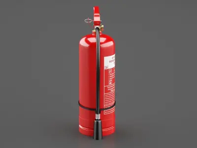 Fire Extinguisher 3D model 28