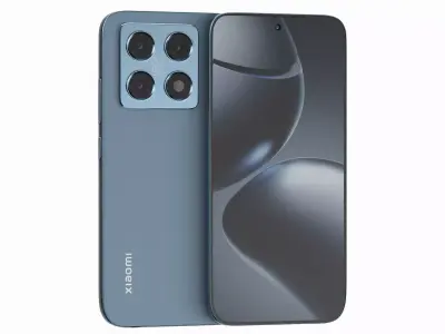 Xiaomi 14T Blue 3D model