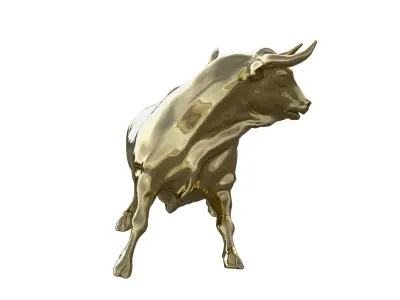 Golden Bull 3D model
