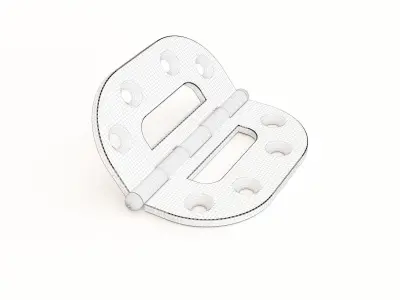Hinge 10 3D model