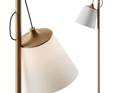 Muuto Pull Floor Lamp 3D model