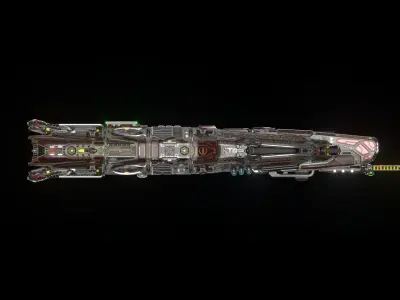Imperial Corvette 3D model