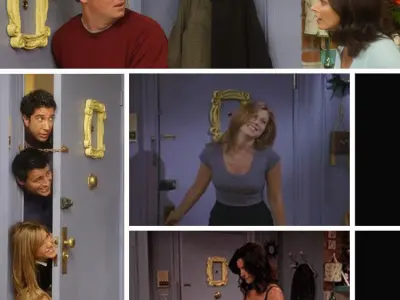 FRIENDS Peephole frame 3D print model