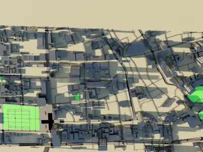 Guangzhou China Citymap Building 3D model