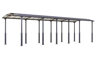 Carport Arcadia Alpine 3D model