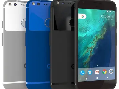  Google Pixel And XL 3D model