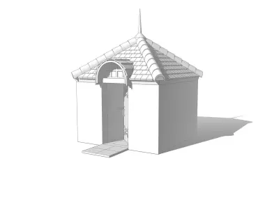   Castillo del vagabundo     tramps castle Fantasy 3D model