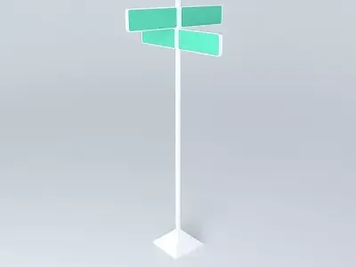 Traffic Signal Free 3D model