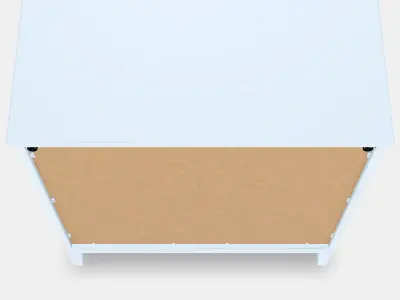 IDANAS Chest of 4 drawers 3D model