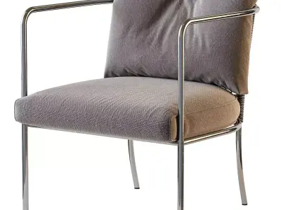CAFE Garden easy chair 3D model