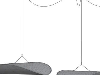 Nordic Vertigo Tense Pendant Light 3D model