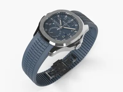  Wrist Watch Patek Philippe Aquanaut Blue-Gray 
