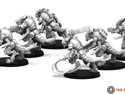 Iron Hive - Warriors MK2 extra pack 3D print model