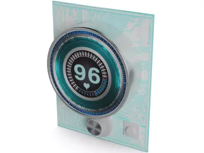 Smart Office Gadget Low-poly 3D model