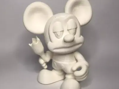 Bored Mouse 3D print model