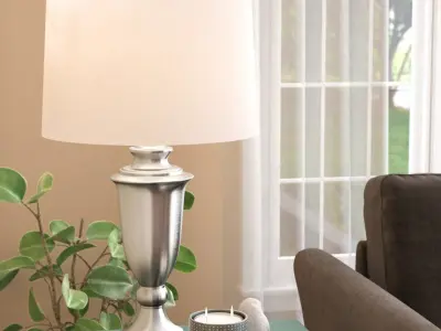 Chesterhill Metal Table Lamp 3D model