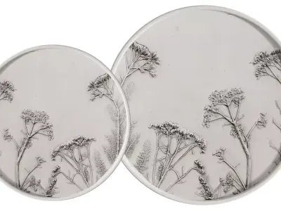 Botany Panel 3D model