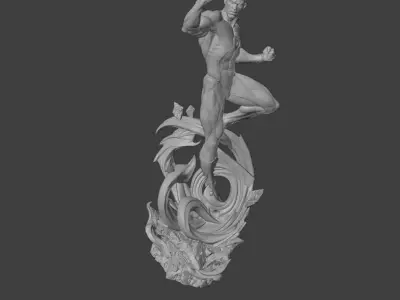 Green Lantern 3D Model STL 3D print model