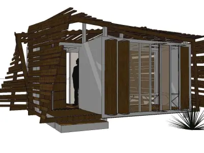 Creative Design-Holiday Cabin-09 3D model