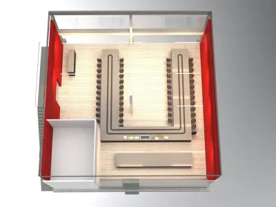 Kaiten Sushi Bar 3D model