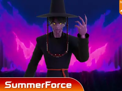 Demon Jinu Saja - KPop Demon Hunters 3D model