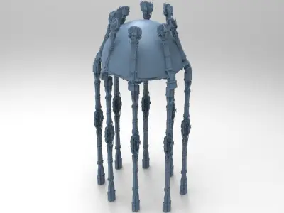 Ancient Crete stone Dome 3D model