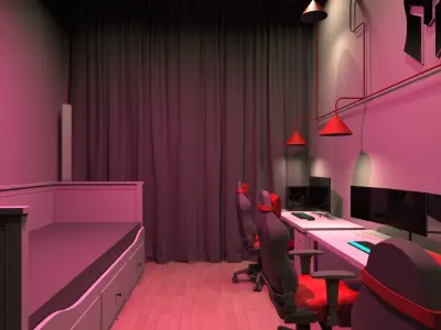 Gaming Room  3D model