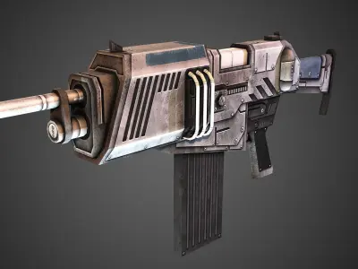 FPS Weapon Pack Low-poly 3D model
