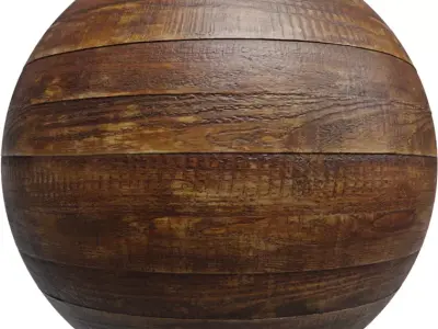 Hand Scraped Walnut Planks  Texture