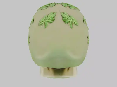 High Quality Detailed Skull 3D Model Low-poly 3D model