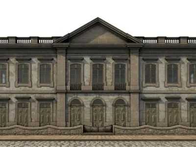 Old Classical Building 3D model