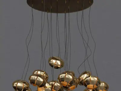 Chinese crystal 3D model