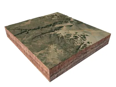 Tassili N Ajjer National Park Illizi Algeria 3D model