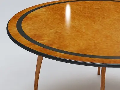 Round Table 10 3D model