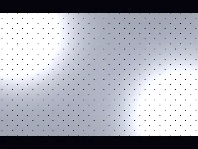 Perforated panel with 2 percent opening 25O76 3D model